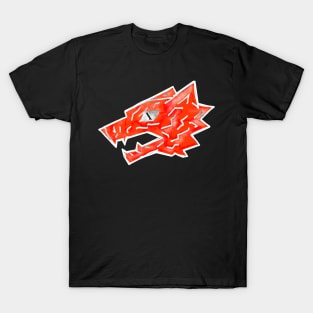 Red Wolf Banner - Wheel of time T-Shirt